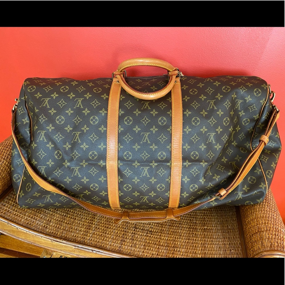 Authentic Louis Vuitton Keepall 60 bandouliere